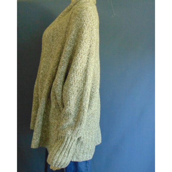 Angel of the North Anthropologie Green Chauvet Oversized Open Cardigan M - Picture 5 of 13